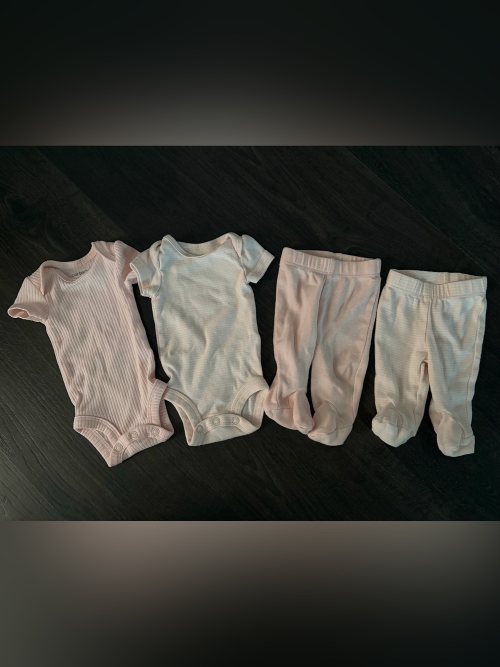 2/$30⚡️- BABY | Set of 4 items Carter’s preemie bodysuits and pants